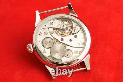 CCCP World time Ex Rare Russian USSR mechanical watch NOS! Transparent backcase