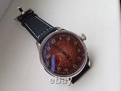 Marriage Molniya Molnija Red Dial Soviet Russian USSR Watch Mechanical Wrist