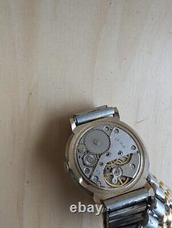 Men's vintage russian mechanical wrist watch 2614. H, USSR Hand Wind, Works Well