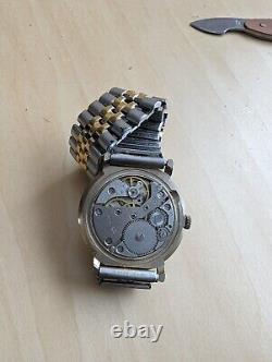 Men's vintage russian mechanical wrist watch 2614. H, USSR Hand Wind, Works Well