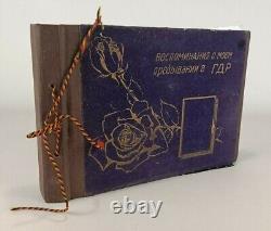 Military Army Photo Album DMB Red Army Vintage Art USSR Soviet Russia GDR