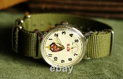 Military Russian POBEDA Soviet ZIM KGB Watch Man's Mechanical Wrist Watch