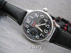 Molniya Watch AVIATOR USSR Mechanical Russian Molneja 3602 Vintage Military Rare