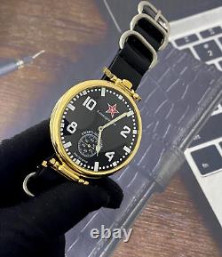 Molniya Watch Mechanical Komandirskie Soviet Star Russian USSR Molnija Vintage