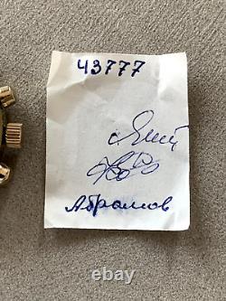 NOS Brand New POLJOT 3133 Chronograph PILOT USSR Soviet Vintage Russian Watch