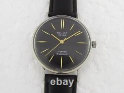 Poljot de Luxe Cal. 2209 Vintage USSR Russian Amazing Men Ultra Slim Watch NEW