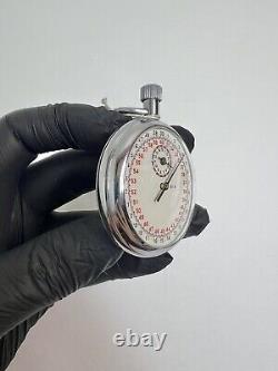 RARE Vintage Soviet Agat Torpedo Stop Watch USSR Mechanical in Boxed Russian