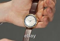 Raketa Vintage Men Wrist Watch Russian Antique Unisex White USSR Soviet n59