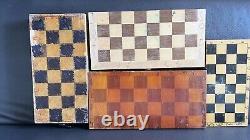 Soviet vintage plastic chess USSR Russian Wood Board chess mega lot rare