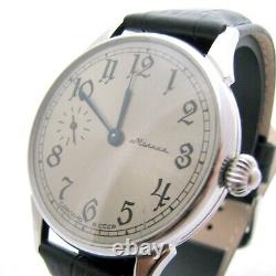 VINTAGE MOLNIJA RUSSIAN USSR Soviet Vintage Wrist Watch Aviator Original Molniya