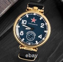 Vintage Molniya Watch Mechanical Russian komandirskie USSR Soviet Molnija Star