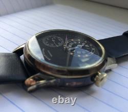 Vintage Molniya Watch Mechanical Wrist Regulatur Russian Soviet USSR Molnja Rare