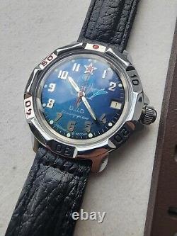 Vintage New watch VOSTOK. Russian airborne troops. Made in Russia. Rare