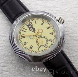 Vintage Pobeda Watch Mechanical Men Wrist Russian USSR Soviet Olympiad Bear Rare