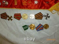 Vintage Russian Soviet Military Pin Award Lot Medals USSR many Rare Pinback
