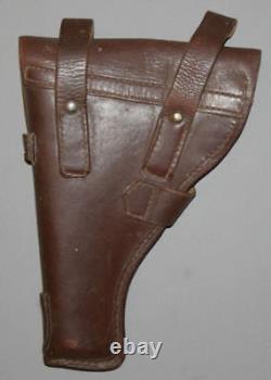 Vintage Russian Ussr Military Brown Leather Gun Walter Ppk Makarov Holster