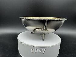 Vintage Soviet Russian USSR 875 Silver Footed Bowl, 127 grams