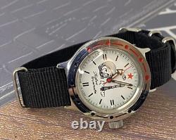 Vintage Vostok Watch Yuri Gagrian Mechanical Russian Soviet USSR Wrist Space 20