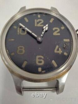Vintage Watch Diving Mechanical Russian USSR Wrist Men's Leather Strap Rare 20th