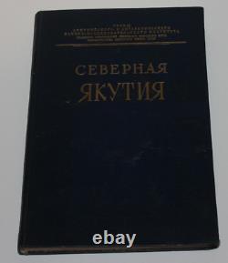 Livre vintage de l'URSS russe du KGB de 1962 : Top secret sur le Nord de la Yakoutie Sakha