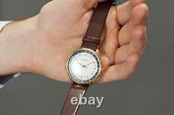 Montre-bracelet Raketa Vintage pour hommes, montre russe antique unisexe blanc URSS soviétique n59