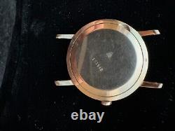 Montre-bracelet mécanique rétro vintage russe soviétique à remontage manuel en or de l'URSS