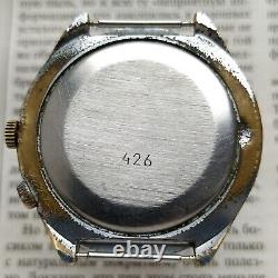 Montre-bracelet mécanique russe RAKETA vintage 24 heures POLAR ANTARCTIC URSS 2623H