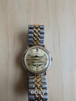 Montre-bracelet mécanique russe vintage pour homme 2614. H, remontage manuel de l'URSS, fonctionne bien.