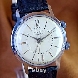 Montre-bracelet soviétique POLJOT avec alarme, montre mécanique vintage pour homme de l'URSS russe