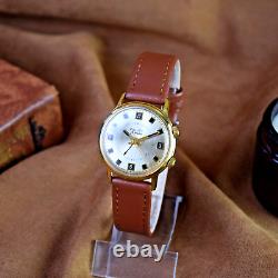 Montre-bracelet soviétique POLJOT avec signal d'alarme - Montre mécanique vintage pour homme de l'URSS.