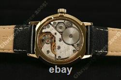 Montre-bracelet vintage de style classique russe URSS RAKETA double calendrier cal. 2628