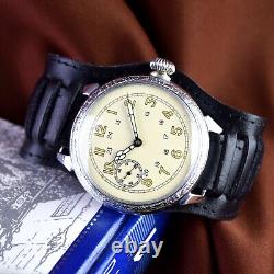 Montre vintage soviétique Kirovskie Ussr GChZ1 - montre-bracelet mécanique russe pour hommes