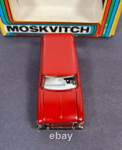 Moskvitch MOCKBN4 434 Moaenb Rouge Voiture Moulée sous Pression 143 Vintage Russe CCCP URSS