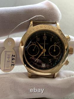 Notre toute nouvelle montre chronographe PILOT POLJOT 3133 de marque NOS, de style vintage soviétique russe de l'URSS