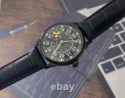 Nouvelle montre mécanique Molniya soviétique russe de l'URSS Militaire Vintage Molnija