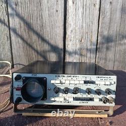 Oscilloscope vintage soviétique N313 0-10Mhz Radioamateur HAM Russe URSS fonctionne